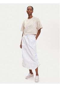 Karl Kani T-Shirt PD00005456 Beżowy Relaxed Fit. Kolor: beżowy. Materiał: bawełna