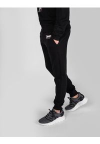 Les Hommes Spodnie "Jogger" | LJJ111-782P | Jogger Pants | Mężczyzna | Czarny. Okazja: na co dzień. Kolor: czarny. Materiał: bawełna. Styl: casual #2