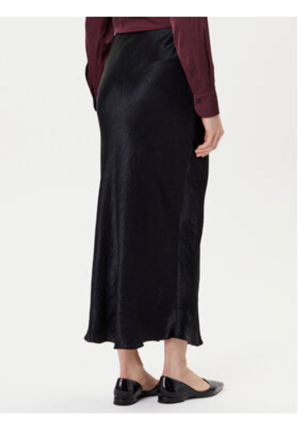 Marella Spódnica midi Pomez 2525106041 Czarny Regular Fit. Kolor: czarny. Materiał: syntetyk