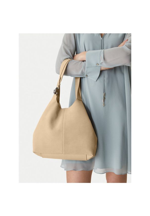 Torebka Coccinelle. Kolor: beżowy