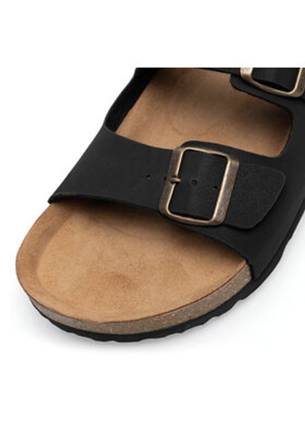 Inblu Sandały NU000013 014 Czarny. Kolor: czarny. Materiał: syntetyk