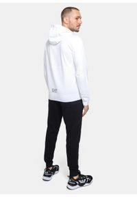 Bluza męska EA7 Emporio Armani Regular Fit (6KPM69 PJBWZ 1100). Okazja: na co dzień. Kolor: biały. Materiał: bawełna. Styl: casual, sportowy #5
