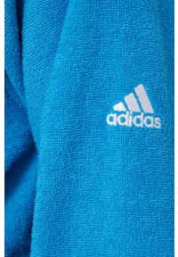 adidas Performance szlafrok FJ4776. Kolor: niebieski. Materiał: materiał #2