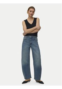 Vero Moda Top Chloe 10342916 Czarny Regular Fit. Kolor: czarny. Materiał: bawełna #4