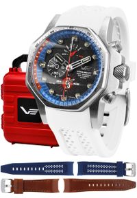 Zegarek męski Vostok Europe YM86-640A696SW biały. Kolor: biały #1