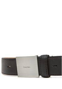 Calvin Klein Pasek Męski Plaque Buckle 35Mm LV04D7013G Czarny. Kolor: czarny. Materiał: skóra #3