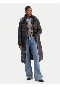 TOMMY HILFIGER - Tommy Hilfiger Kurtka puchowa Gloss WW0WW47356 Czarny Regular Fit. Kolor: czarny. Materiał: syntetyk #4