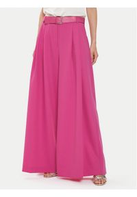 Imperial Spodnie materiałowe P3U0HIC Różowy Relaxed Fit. Kolor: różowy. Materiał: syntetyk