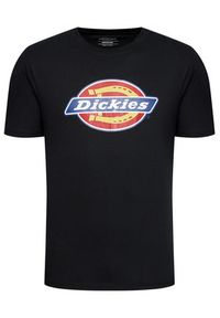 Dickies T-Shirt Icon Logo DK0A4XC9BLK1 Czarny Regular Fit. Kolor: czarny. Materiał: bawełna