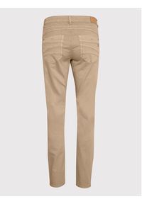 Cream Spodnie materiałowe Lotte Plain Twill 10606565 Beżowy Regular Fit. Kolor: beżowy. Materiał: bawełna, syntetyk
