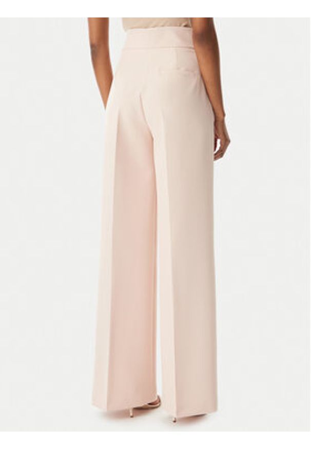 Maryley Spodnie materiałowe 26EB680/43PY Różowy jasny Regular Fit. Kolor: różowy. Materiał: syntetyk