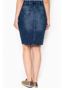 Wrangler - WRANGLER SPLIT SKIRT DAMSKA SPÓDNICA JEANSOWA MEADOW BLUE W26T8271D. Materiał: jeans #2