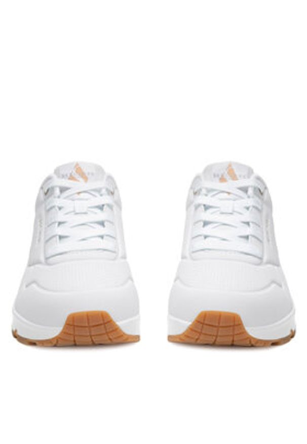 skechers - Skechers Sneakersy UNO 177094 WHT Biały. Kolor: biały. Materiał: materiał, syntetyk