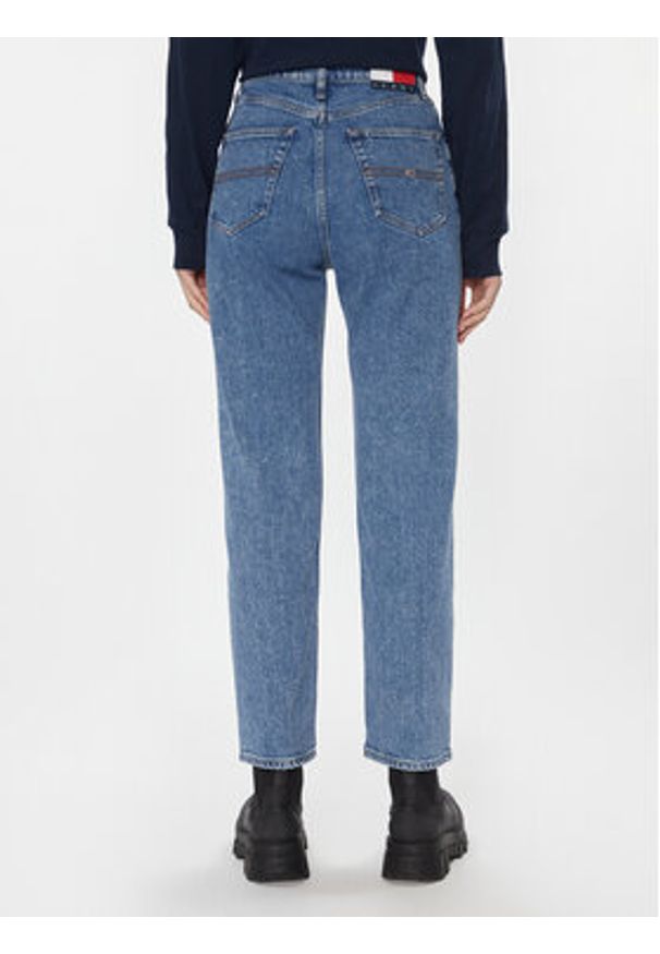 Tommy Jeans Jeansy Julie DW0DW17491 Niebieski Straight Fit. Kolor: niebieski