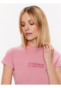 Ellesse T-Shirt Crolo SGR17898 Różowy Regular Fit. Kolor: różowy. Materiał: bawełna #4