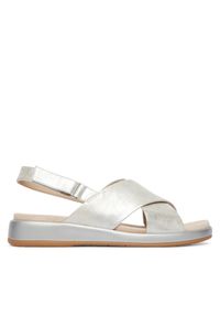 Sandały Caprice. Kolor: srebrny #1