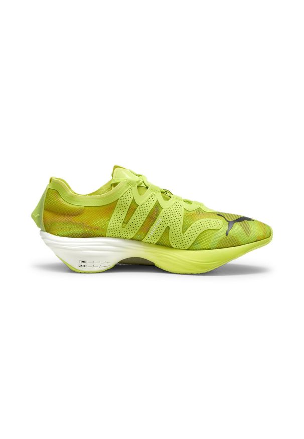 Buty męskie Puma Fast fwd Nitro Elite Psychedelic Rush Li. Kolor: zielony. Materiał: materiał. Sport: bieganie