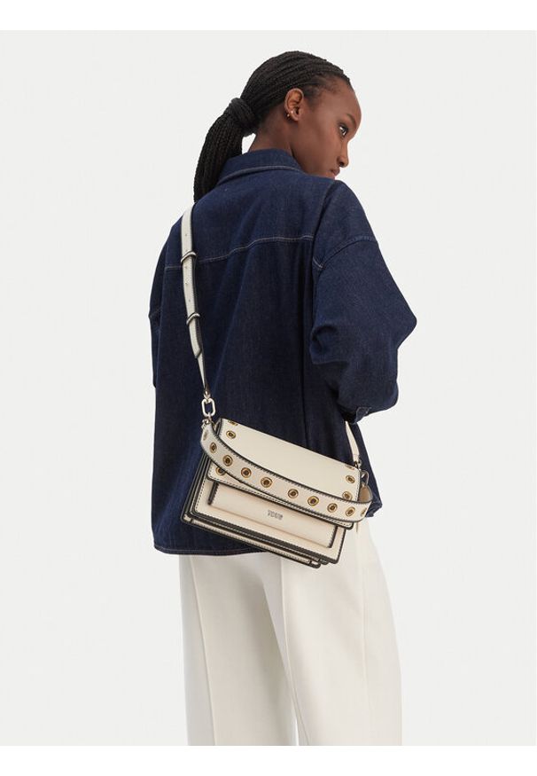 Tous - TOUS Torebka TRAMPANTOJO 2002358401 Beżowy. Kolor: beżowy. Materiał: skórzane