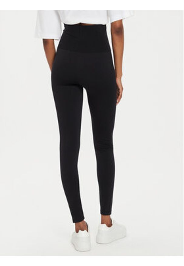 Wolford Legginsy The W.O.W. 17610 Czarny Slim Fit. Kolor: czarny. Materiał: syntetyk