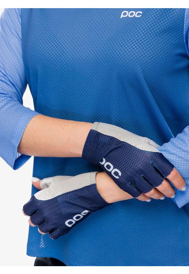 Rękawiczki rowerowe POC Agile Short Glove. Kolor: szary. Sport: kolarstwo