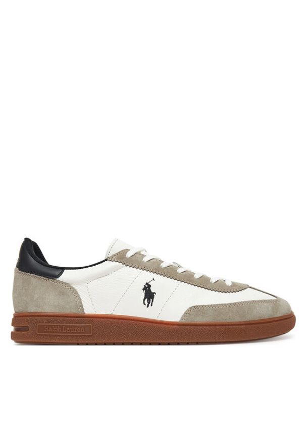 Polo Ralph Lauren Sneakersy Bedford 809968171003 Biały. Kolor: biały. Materiał: skóra, zamsz