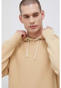 Champion bluza męska kolor beżowy z kapturem melanżowa. Typ kołnierza: kaptur. Kolor: beżowy. Długość rękawa: długi rękaw. Długość: długie. Wzór: melanż #5