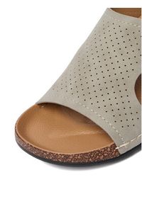 Go Soft Klapki CEO-W25701 Szary. Kolor: szary. Materiał: skóra #7