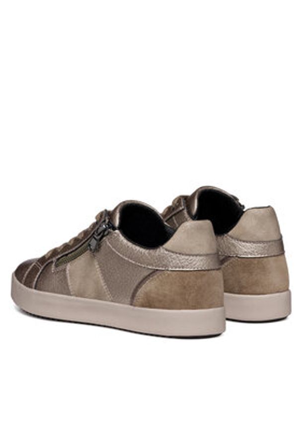 Geox Sneakersy D Blomiee D366HE 02N22 C6029 Beżowy. Kolor: beżowy. Materiał: skóra