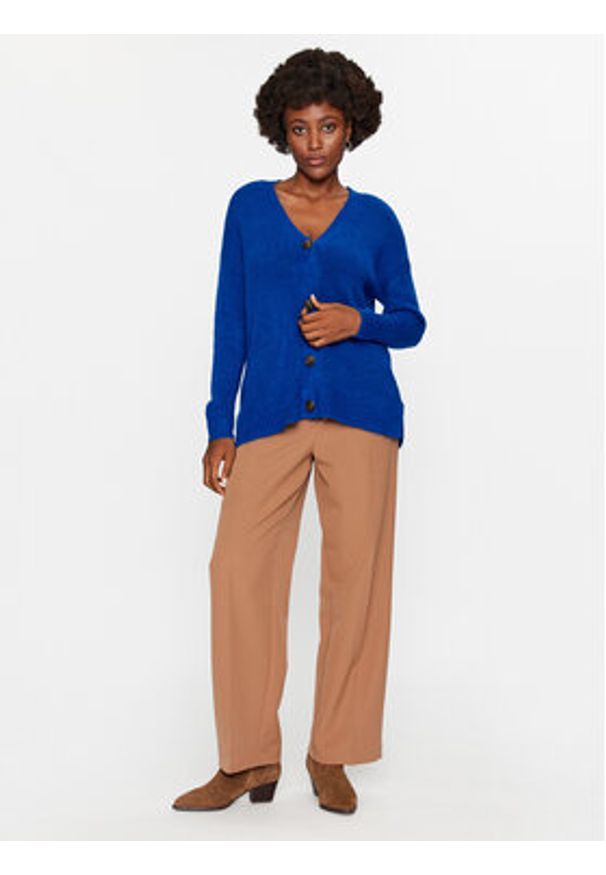 JDY Spodnie materiałowe 15310534 Brązowy Straight Fit. Kolor: brązowy. Materiał: syntetyk