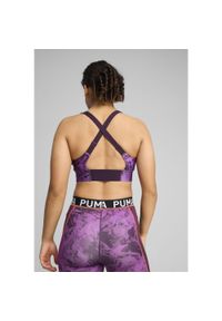 Puma - Damski stanik piłkarski Eversculpt IndividualBLAZE PUMA Midnight Plum Purple. Kolor: fioletowy. Sport: piłka nożna