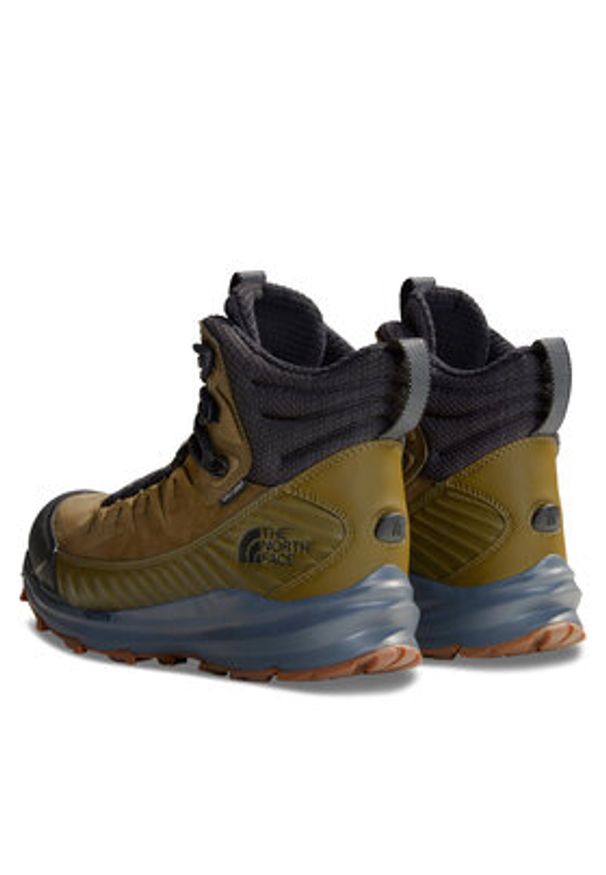 The North Face Trekkingi Vectiv Fastpack Insulated Wp NF0A8AEVWMB1 Khaki. Kolor: brązowy. Materiał: nubuk, skóra. Sport: turystyka piesza