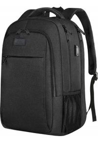 Plecak Matein MATEIN Plecak biznesowy na laptopa 17.3" kolor czarny 48x35x20 cm. Kolor: czarny. Styl: biznesowy