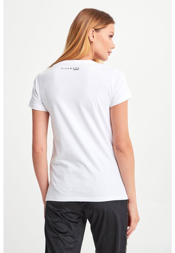 John Richmond Sport - T-SHIRT SUARES JOHN RICHMOND SPORT. Okazja: na co dzień. Materiał: materiał. Styl: sportowy
