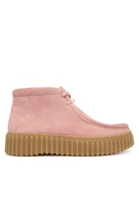 Trzewiki Clarks. Kolor: różowy
