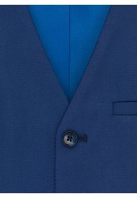 Pako Lorente - PAKO LORENTE – Granatowa męska elegancka kamizelka. Okazja: na ślub cywilny, na wesele. Kolor: niebieski. Materiał: poliester, wiskoza. Styl: elegancki #9