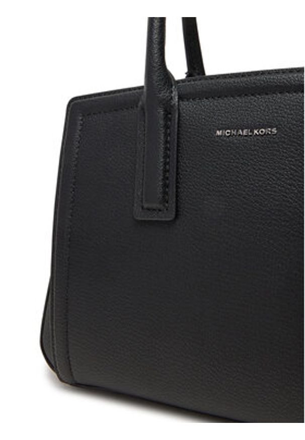 MICHAEL Michael Kors Torebka Laila 30S5S9IS1L Czarny. Kolor: czarny. Materiał: skórzane