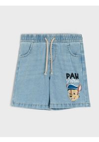 Sinsay - Szorty jeansowe PAW Patrol - niebieski. Kolor: niebieski. Materiał: jeans #1