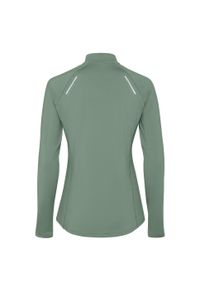 ROLY - Bluza Z Długim Rękawem Dla Pań I Panów Estambul Quarter Zip. Kolor: zielony. Długość rękawa: długi rękaw. Długość: długie
