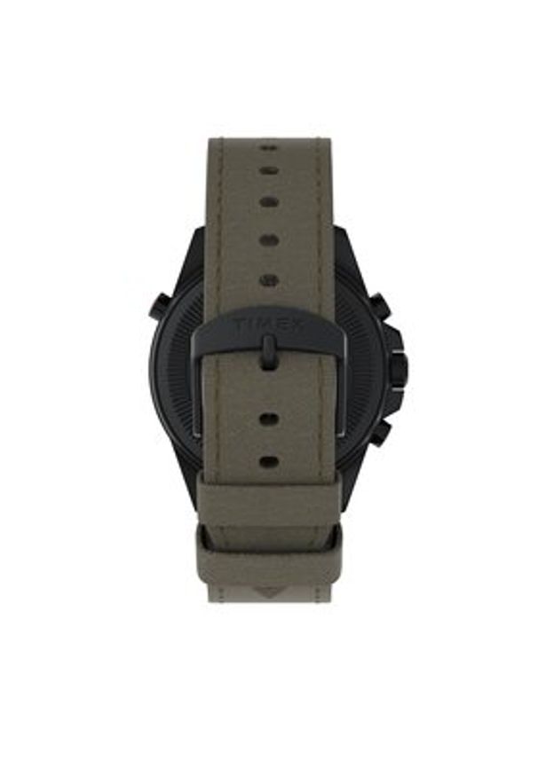 Timex Zegarek Tide-Temp-Compass 43mm Eco-Friendly Strap TW2V21800 Czarny. Kolor: czarny
