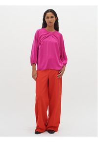 InWear Bluzka Litoiw 30108828 Różowy Regular Fit. Kolor: różowy. Materiał: syntetyk #2
