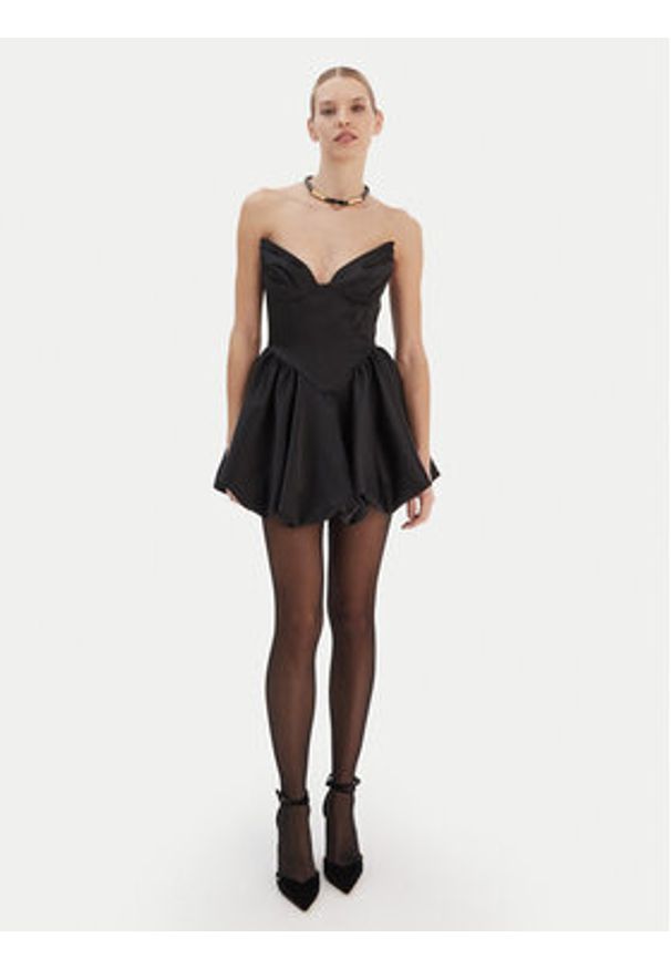 BARDOT - Bardot Sukienka koktajlowa Avella 60137DB Czarny Slim Fit. Kolor: czarny. Materiał: syntetyk. Styl: wizytowy