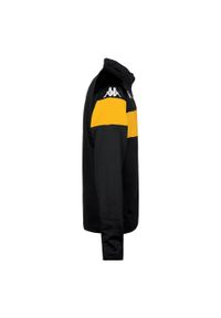 Bluza Kappa Dovare. Kolor: czarny, wielokolorowy, żółty. Sport: fitness