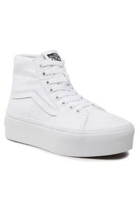 Vans Sneakersy Sk8-Hi Tapered VN0A5JMKW001 Biały. Kolor: biały. Materiał: materiał. Model: Vans SK8 #4
