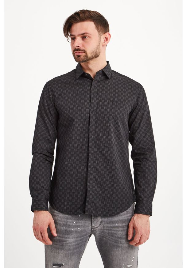 Armani Exchange - KOSZULA ARMANI EXCHANGE. Okazja: na co dzień. Styl: casual, elegancki