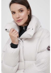 Colmar kurtka puchowa damska kolor beżowy zimowa. Kolor: beżowy. Materiał: puch. Sezon: zima #4