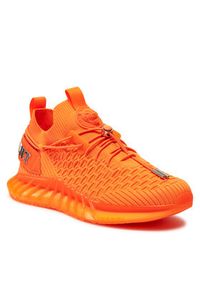 Philipp Plein - PHILIPP PLEIN Sneakersy SADS USC0520 STE003N Pomarańczowy. Kolor: pomarańczowy. Materiał: materiał #3