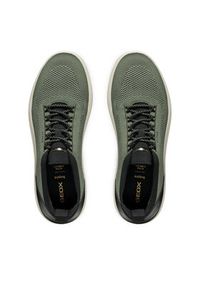 Geox Sneakersy U Spherica U55BYE 0009T C0450 Zielony. Kolor: zielony. Materiał: materiał #3