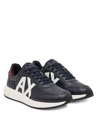 Armani Exchange Sneakersy XM001683 AF17360 MB034 Granatowy. Kolor: niebieski. Materiał: skóra #3
