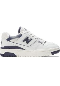 Buty damskie New Balance BBW550BA – białe. Okazja: na co dzień. Kolor: biały. Materiał: skóra, guma, materiał. Szerokość cholewki: normalna. Sport: koszykówka