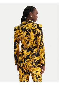 Versace Jeans Couture Marynarka 80HAQ702 NS756 Czarny Regular Fit. Kolor: czarny. Materiał: syntetyk #4